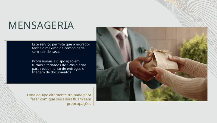 Mensageria — Serviço exclusivo Jardim da Hípica