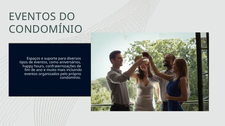 Eventos do Condomínio — Serviço exclusivo Jardim da Hípica