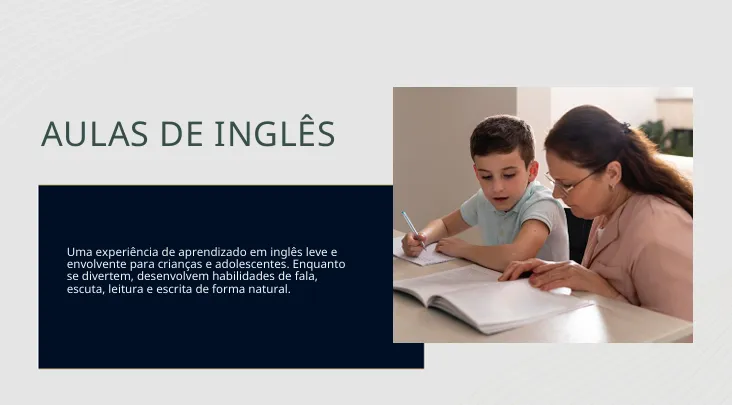Aulas de Inglês — Serviço exclusivo Jardim da Hípica